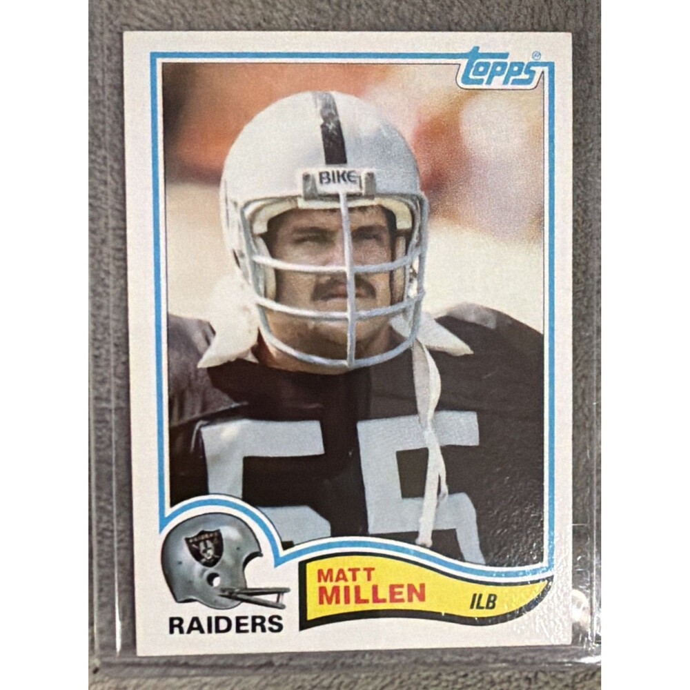 1982 Topps - Matt Millen #196 (RC)